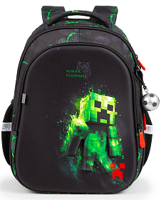 Ортопедичний шкільний рюкзак для хлопчика Майнкрафт School Standard 38х30х18 см в 1 клас (150-45)